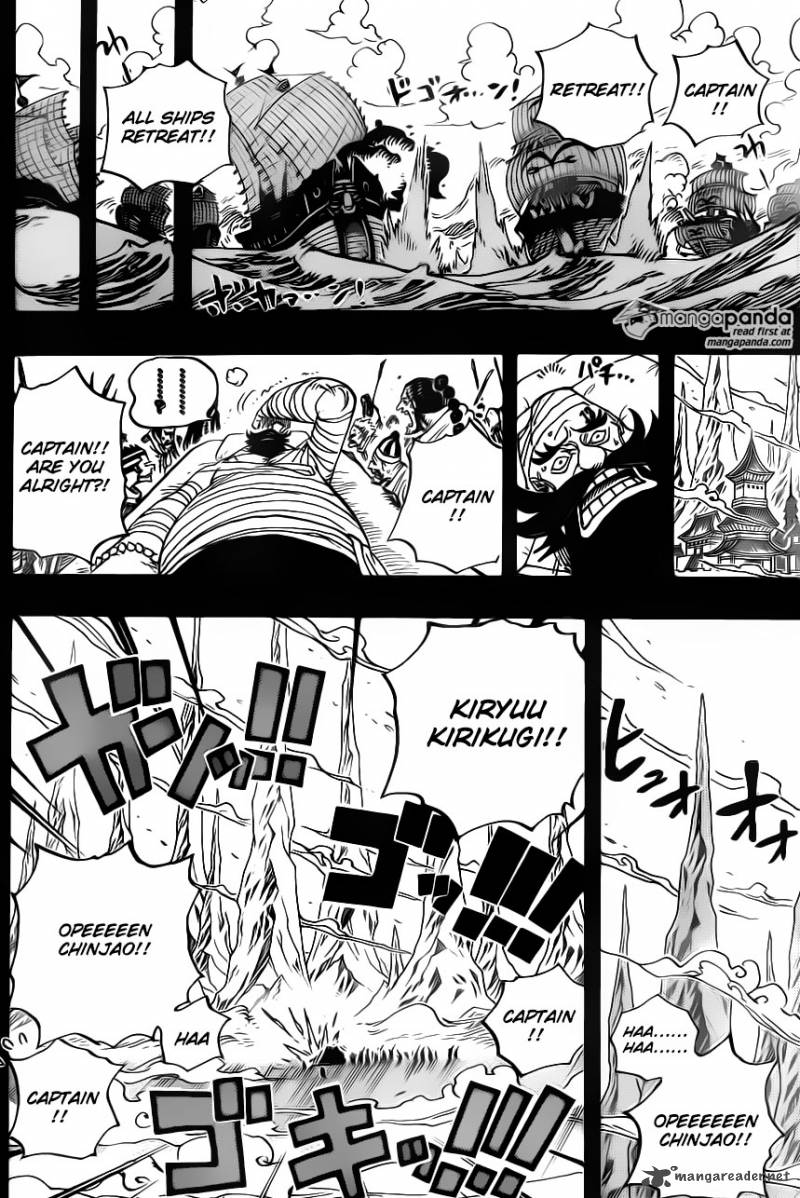 One Piece Chapter 719 page 11 - Chapter 719: Open, Chinjao