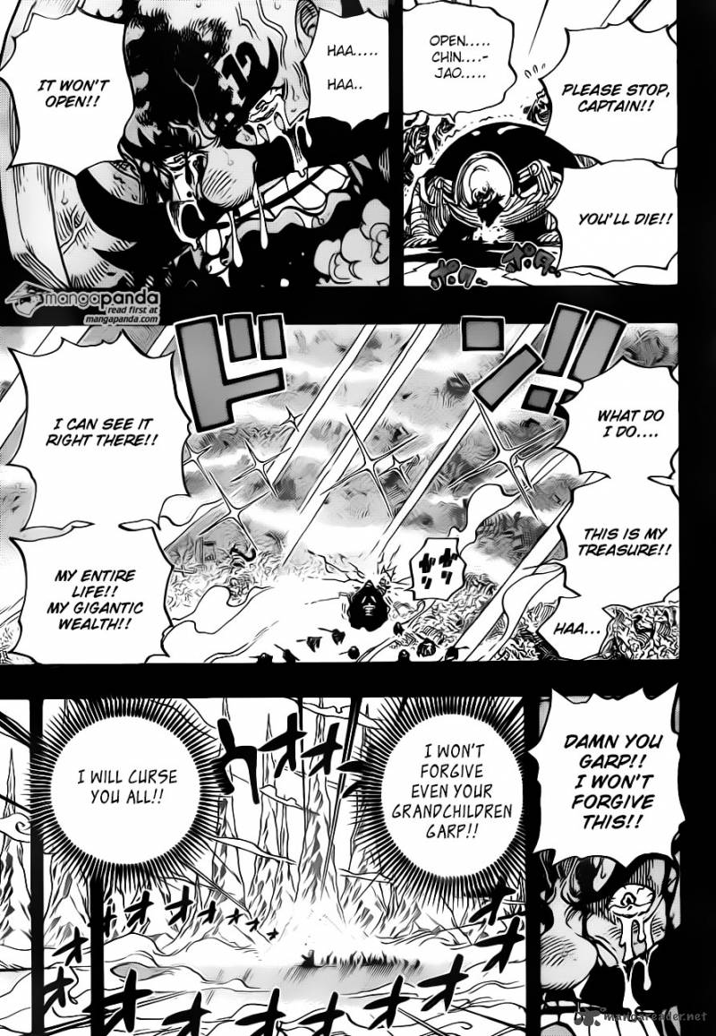 One Piece Chapter 719 page 12 - Chapter 719: Open, Chinjao