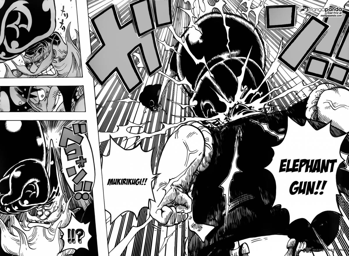 One Piece Chapter 719 page 15 - Chapter 719: Open, Chinjao