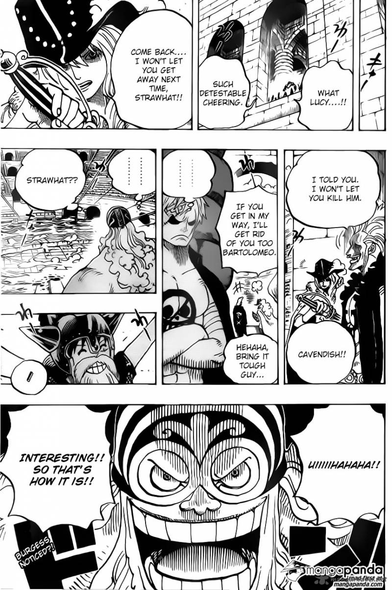 One Piece Chapter 719 page 19 - Chapter 719: Open, Chinjao