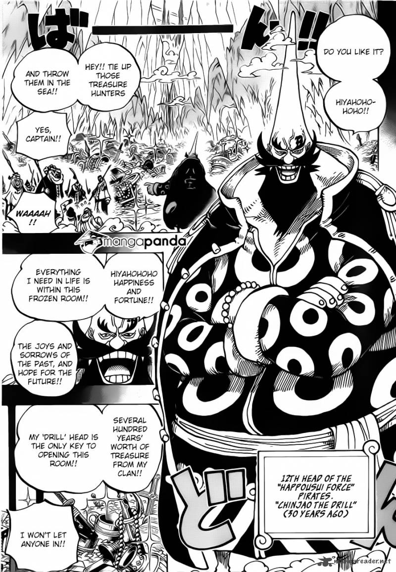 One Piece Chapter 719 page 8 - Chapter 719: Open, Chinjao