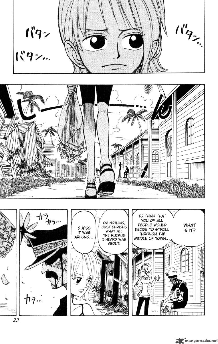 One Piece Chapter 72 page 23 - Chapter 72: Appropriate