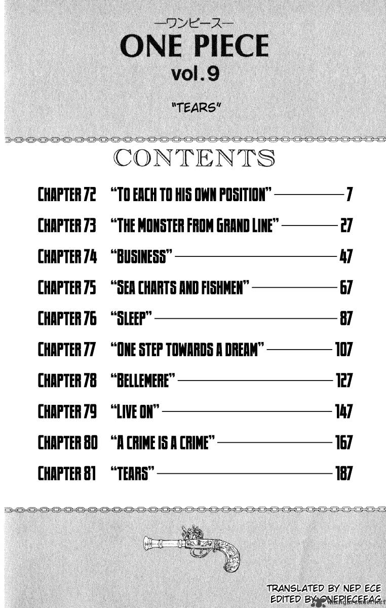 One Piece Chapter 72 page 6 - Chapter 72: Appropriate