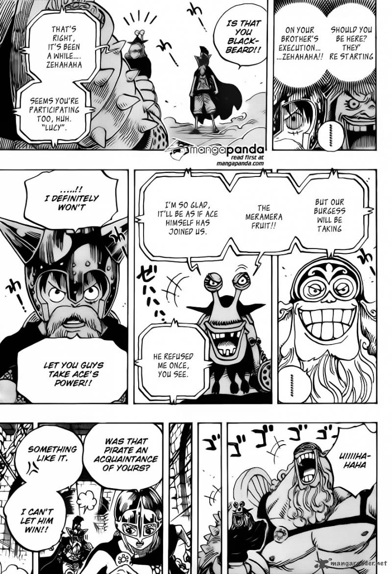 One Piece Chapter 720 page 12 - Chapter 720: Prison-Gladiators