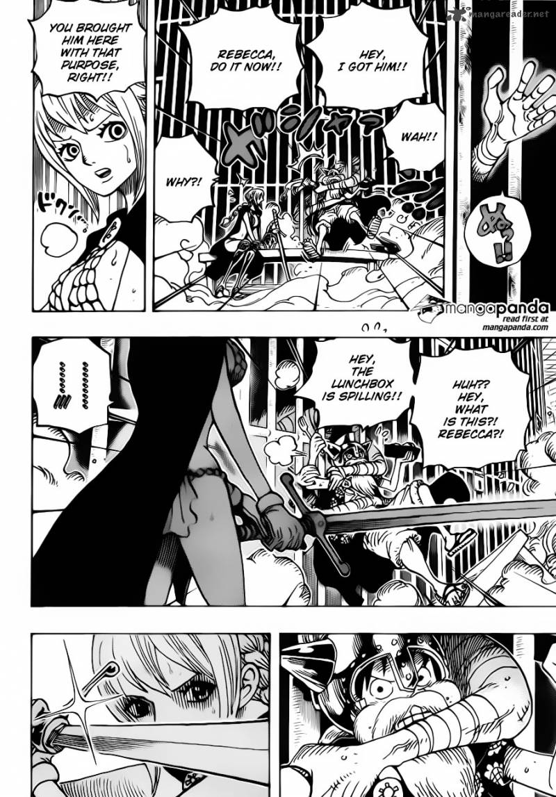 One Piece Chapter 720 page 15 - Chapter 720: Prison-Gladiators