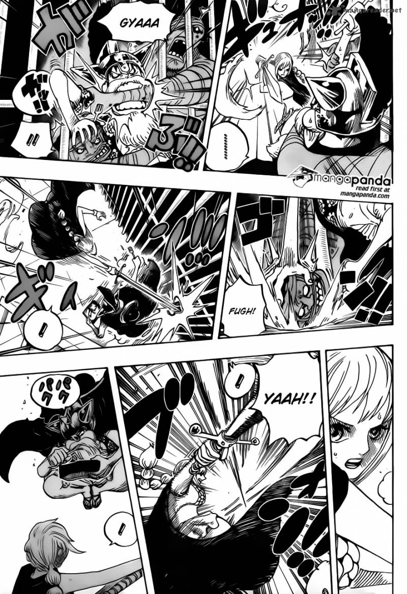 One Piece Chapter 720 page 16 - Chapter 720: Prison-Gladiators