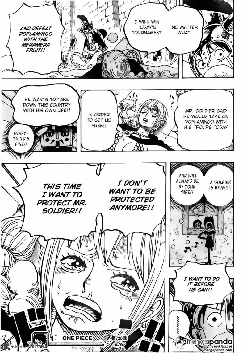 One Piece Chapter 720 page 20 - Chapter 720: Prison-Gladiators