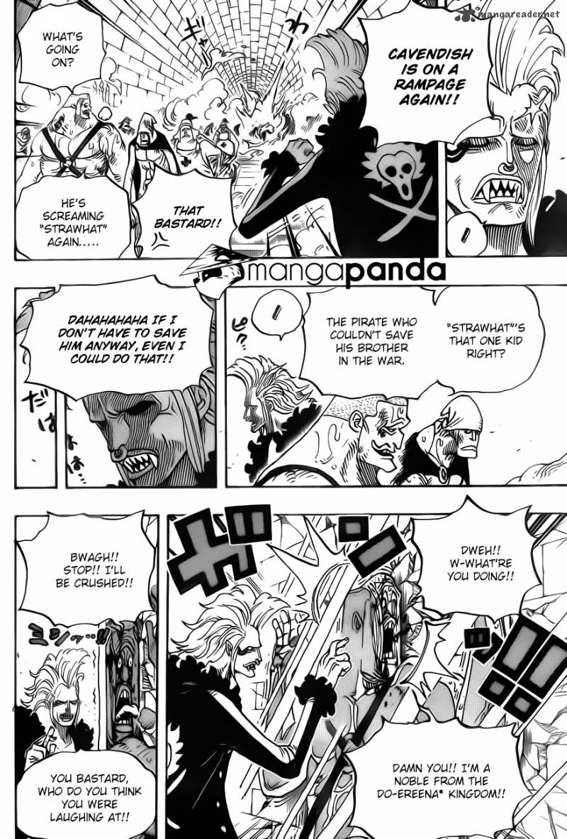 One Piece Chapter 720 page 5 - Chapter 720: Prison-Gladiators