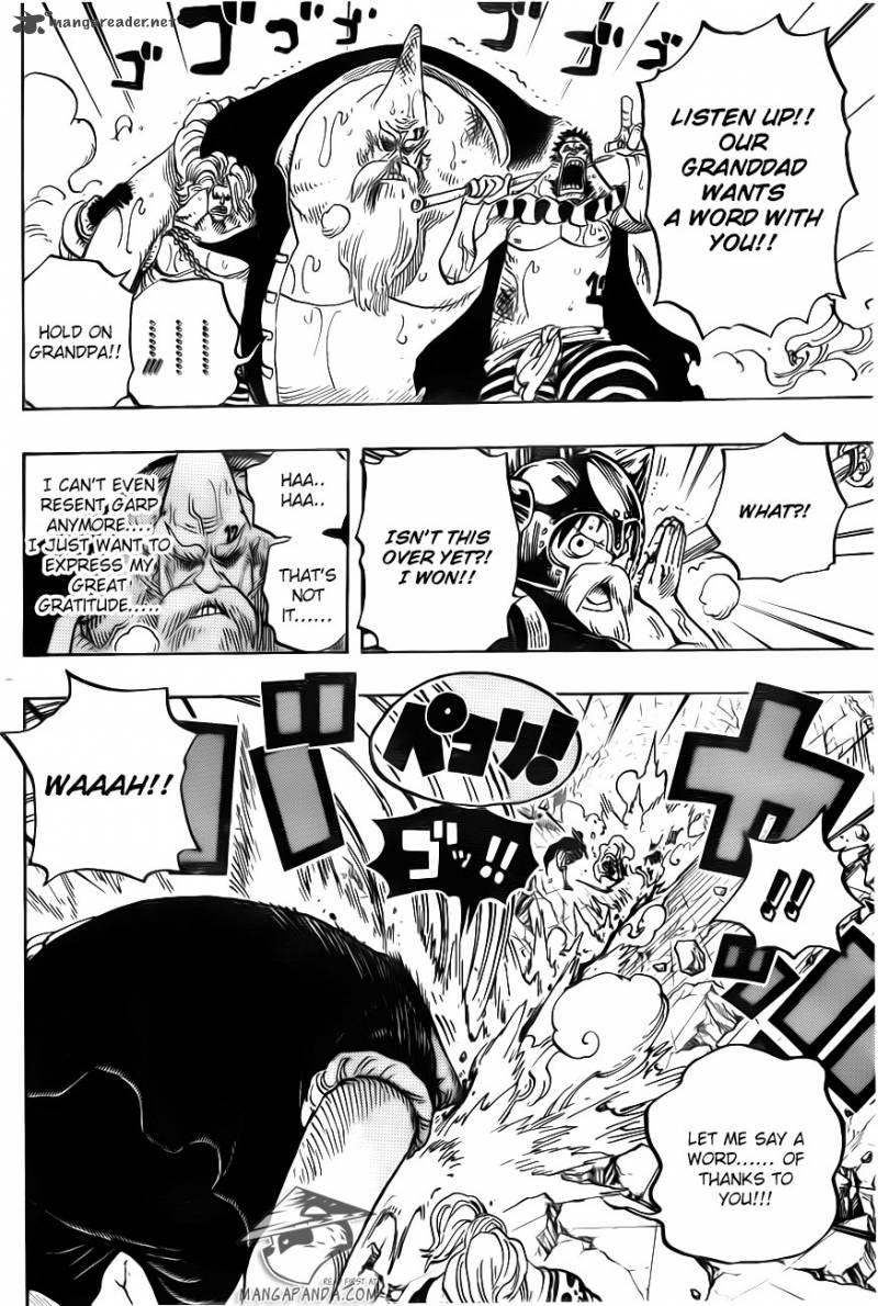 One Piece Chapter 720 page 9 - Chapter 720: Prison-Gladiators