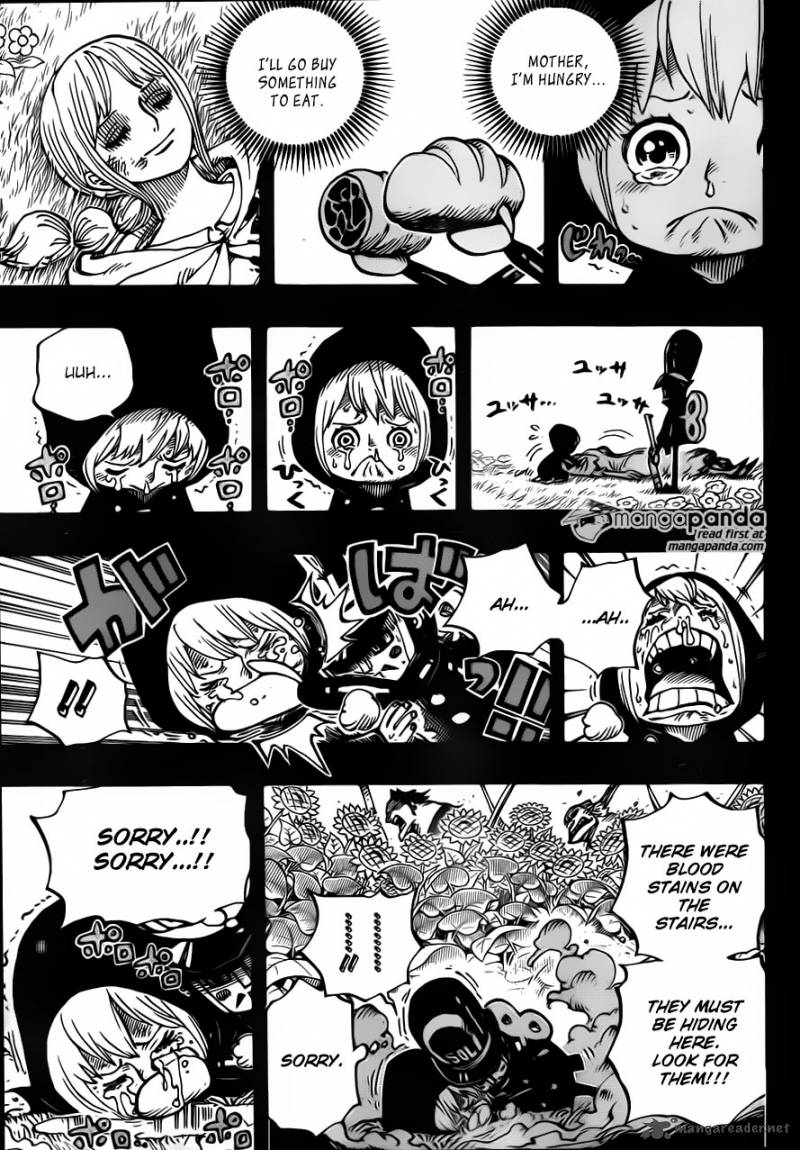 One Piece Chapter 721 page 10 - Chapter 721: Rebecca and Soldier-san