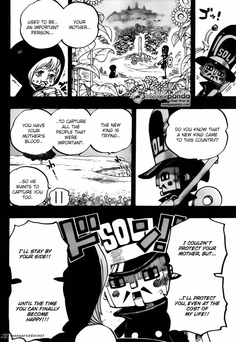 One Piece Chapter 721 page 11 - Chapter 721: Rebecca and Soldier-san
