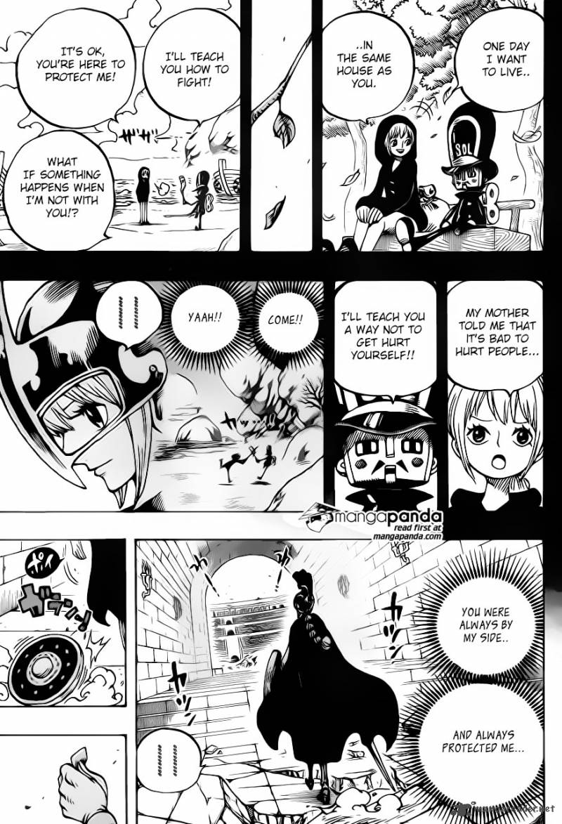 One Piece Chapter 721 page 18 - Chapter 721: Rebecca and Soldier-san