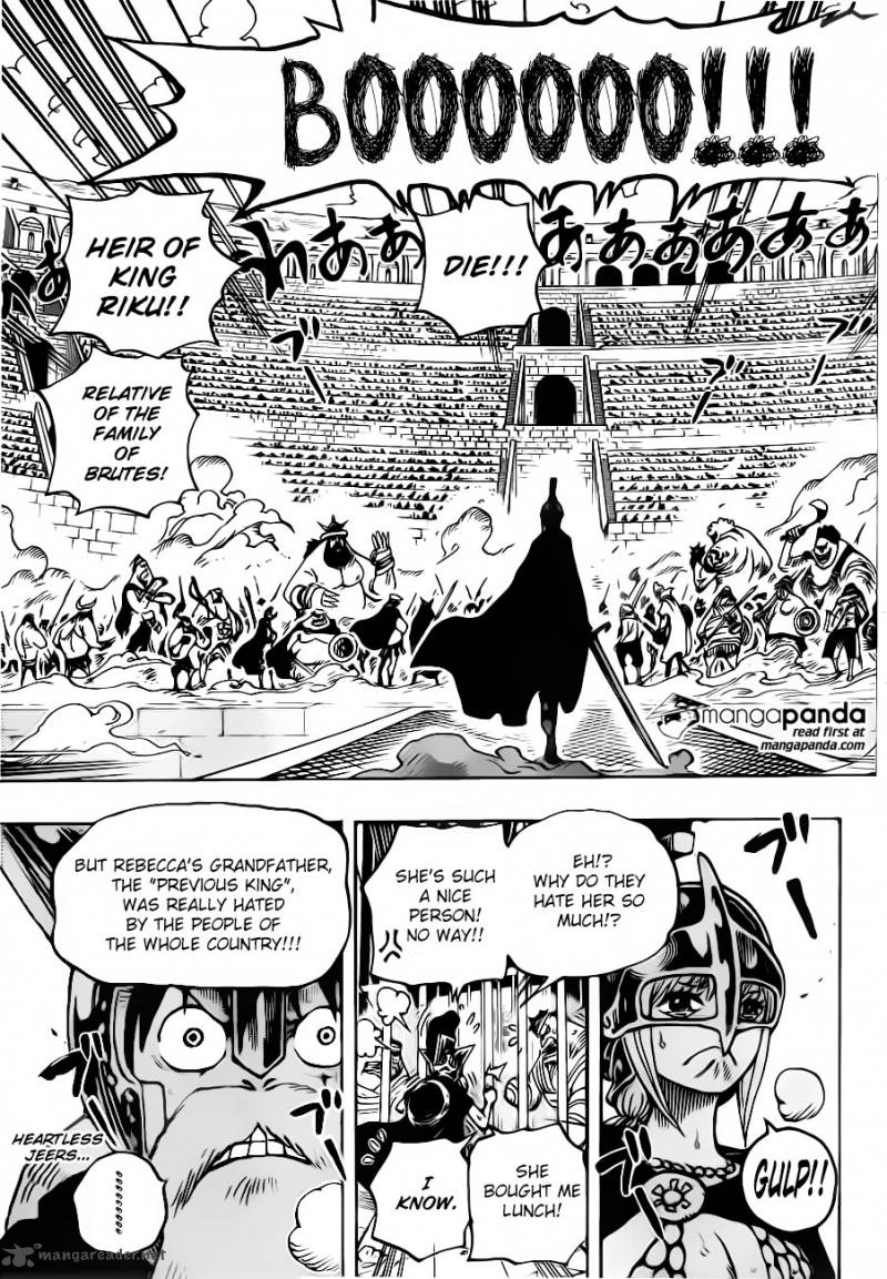 One Piece Chapter 721 page 20 - Chapter 721: Rebecca and Soldier-san
