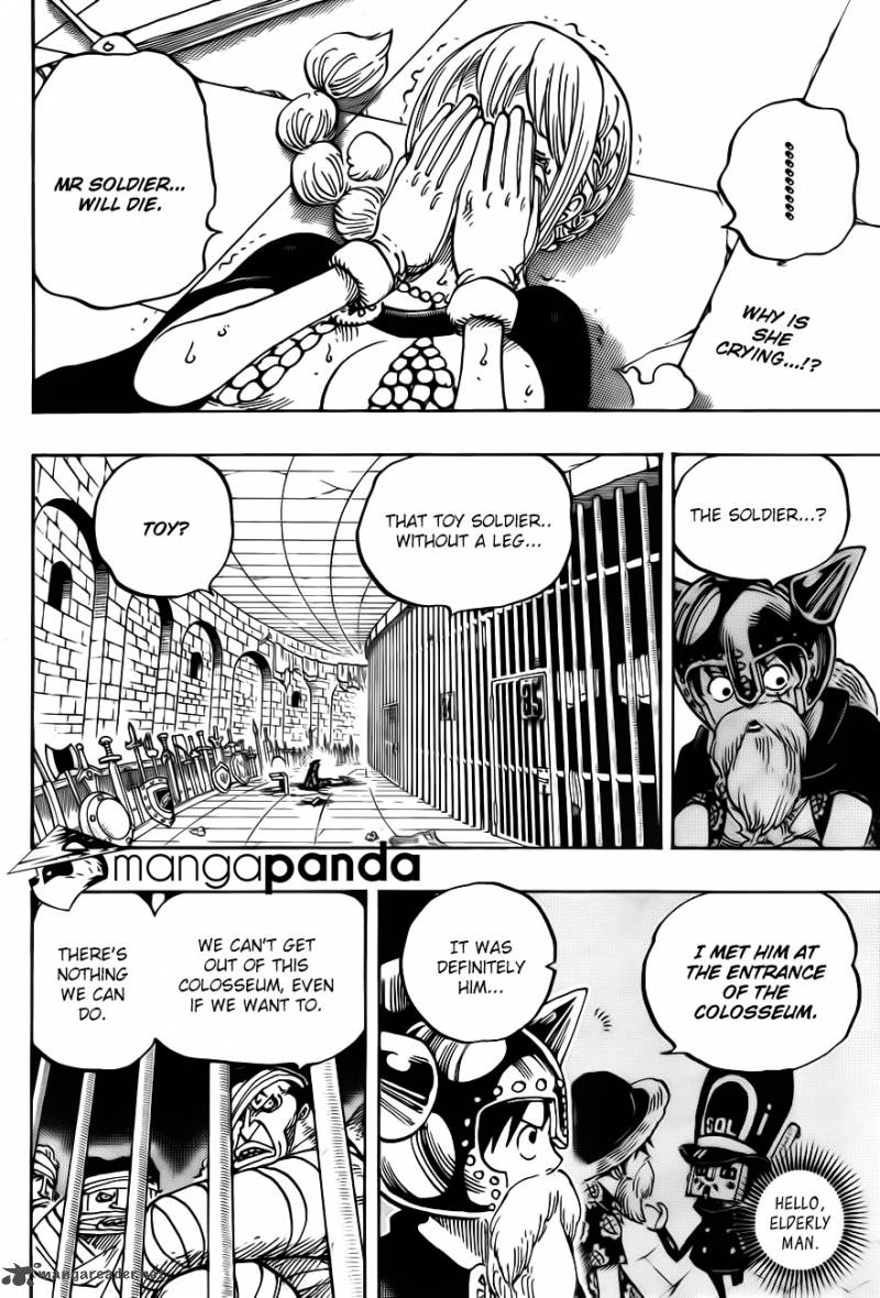 One Piece Chapter 721 page 3 - Chapter 721: Rebecca and Soldier-san