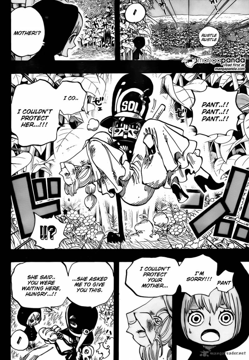 One Piece Chapter 721 page 9 - Chapter 721: Rebecca and Soldier-san