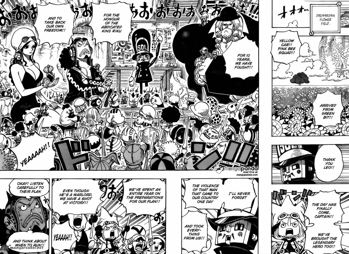 One Piece Chapter 722 page 11 - Chapter 722: Royal Bloodlines
