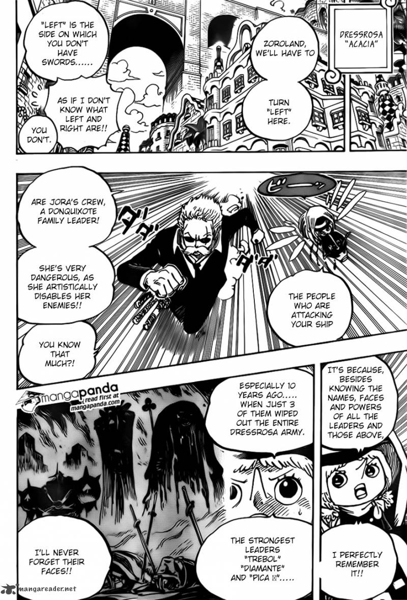 One Piece Chapter 722 page 12 - Chapter 722: Royal Bloodlines