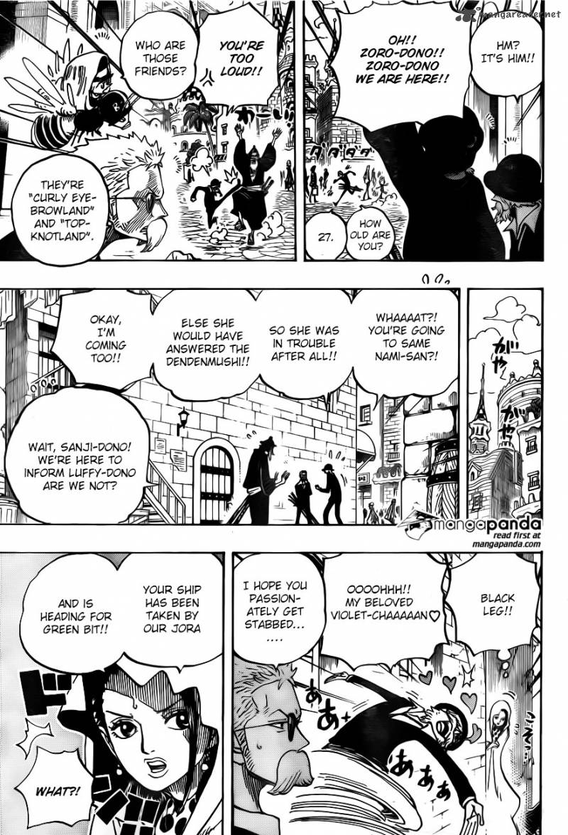 One Piece Chapter 722 page 13 - Chapter 722: Royal Bloodlines
