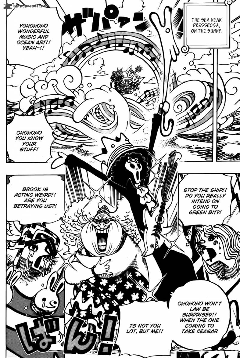 One Piece Chapter 722 page 14 - Chapter 722: Royal Bloodlines