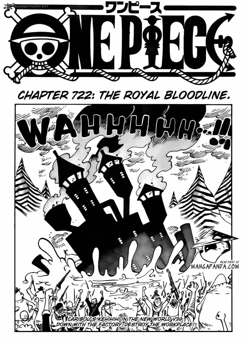 One Piece Chapter 722 page 2 - Chapter 722: Royal Bloodlines