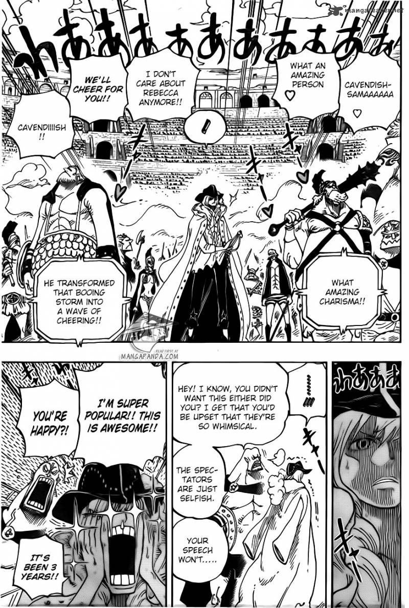 One Piece Chapter 722 page 8 - Chapter 722: Royal Bloodlines