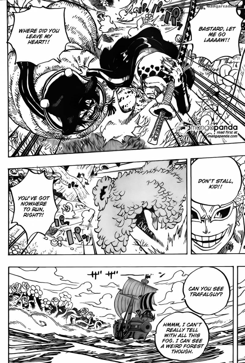One Piece Chapter 723 page 14 - Chapter 723: Change of Plans