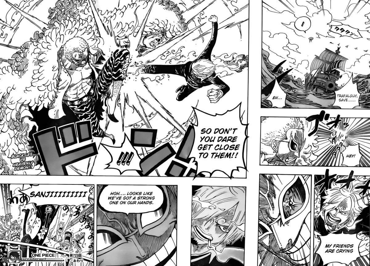 One Piece Chapter 723 page 18 - Chapter 723: Change of Plans