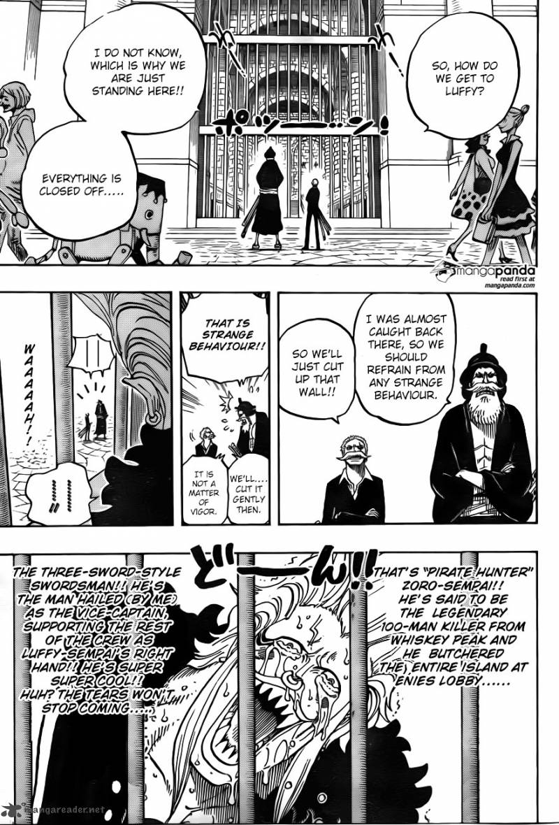 One Piece Chapter 723 page 3 - Chapter 723: Change of Plans