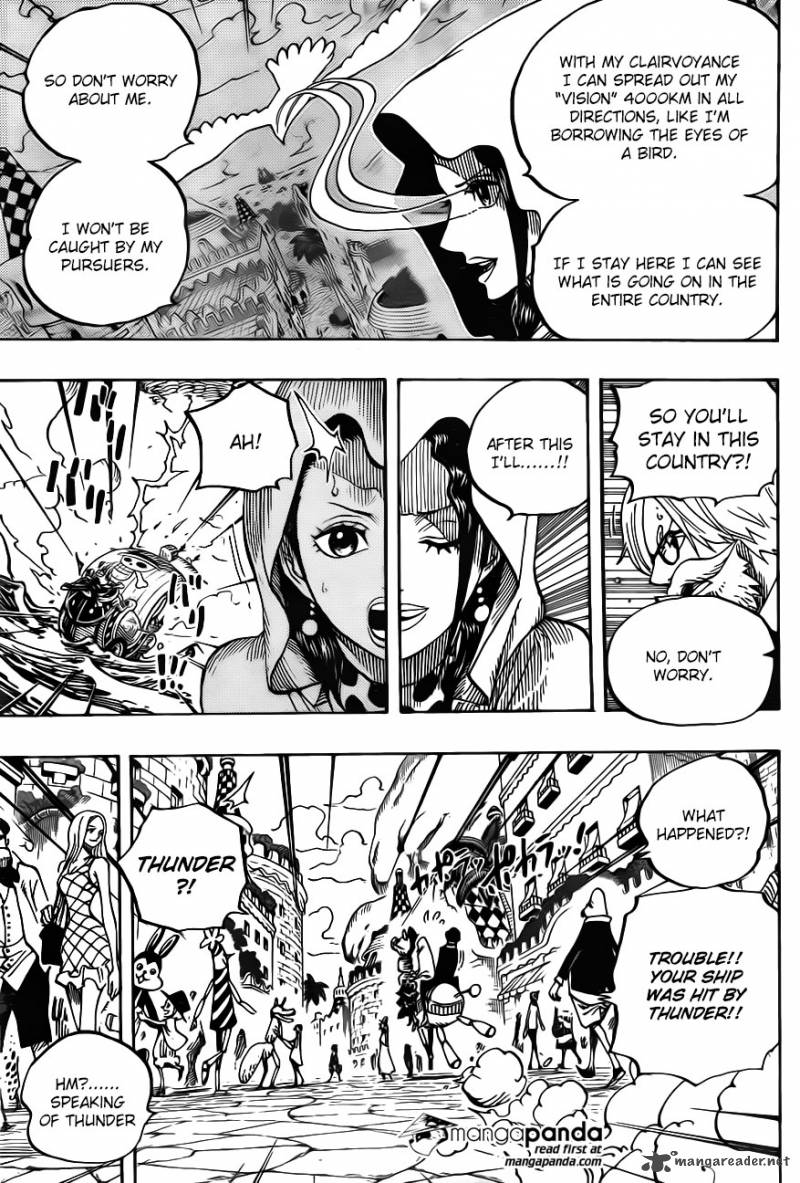 One Piece Chapter 723 page 7 - Chapter 723: Change of Plans