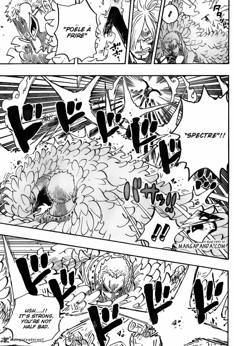 One Piece manga, chapter 724, page 6 of 23