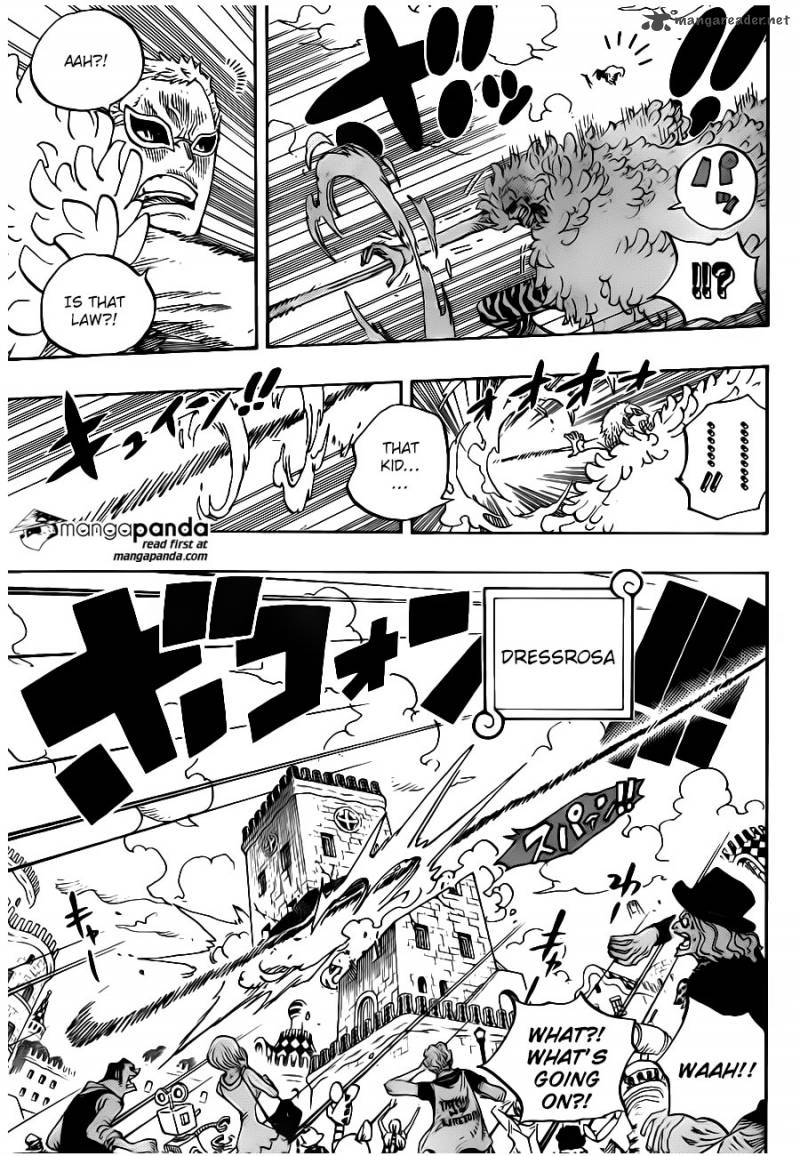 One Piece manga, chapter 724, page 10 of 23