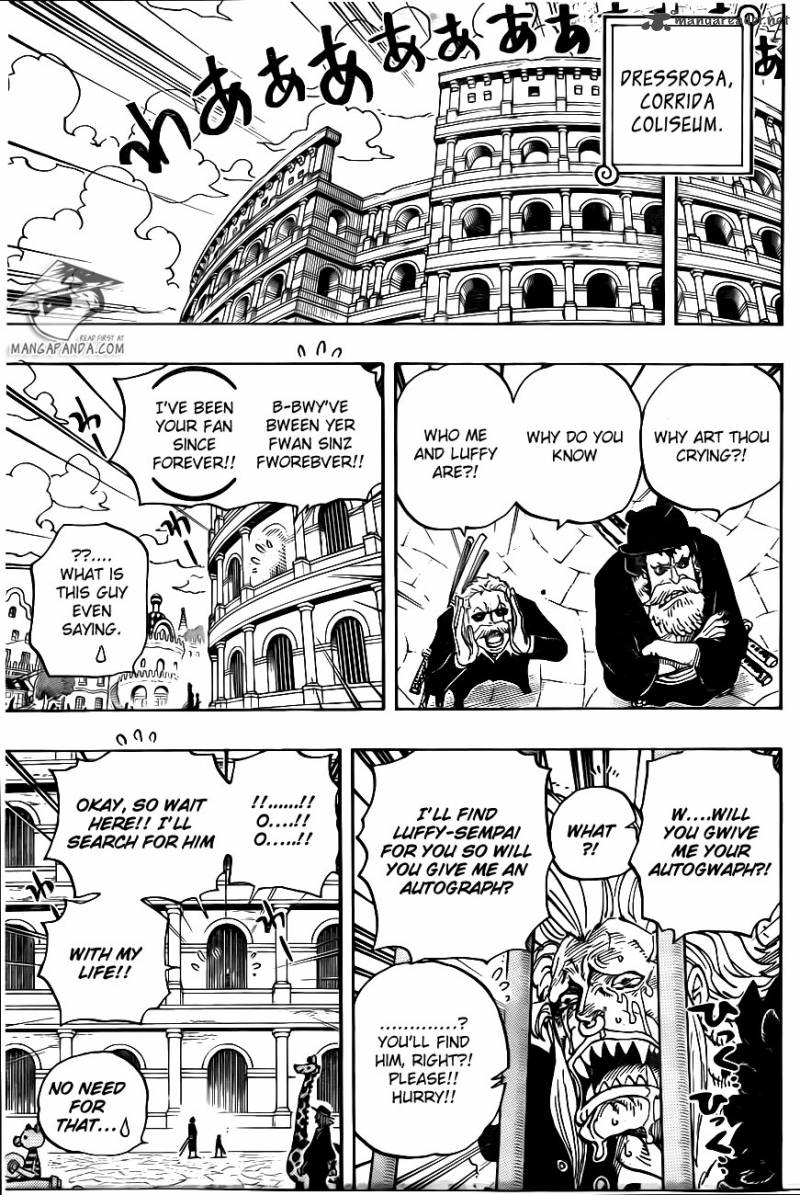 One Piece Chapter 725 page 10 - Chapter 725: The Undefeated Woman