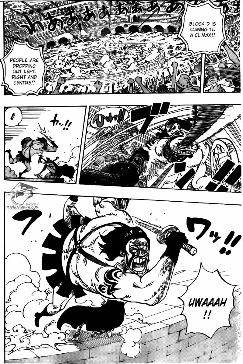 One Piece Chapter 725 page 11 - Chapter 725: The Undefeated Woman