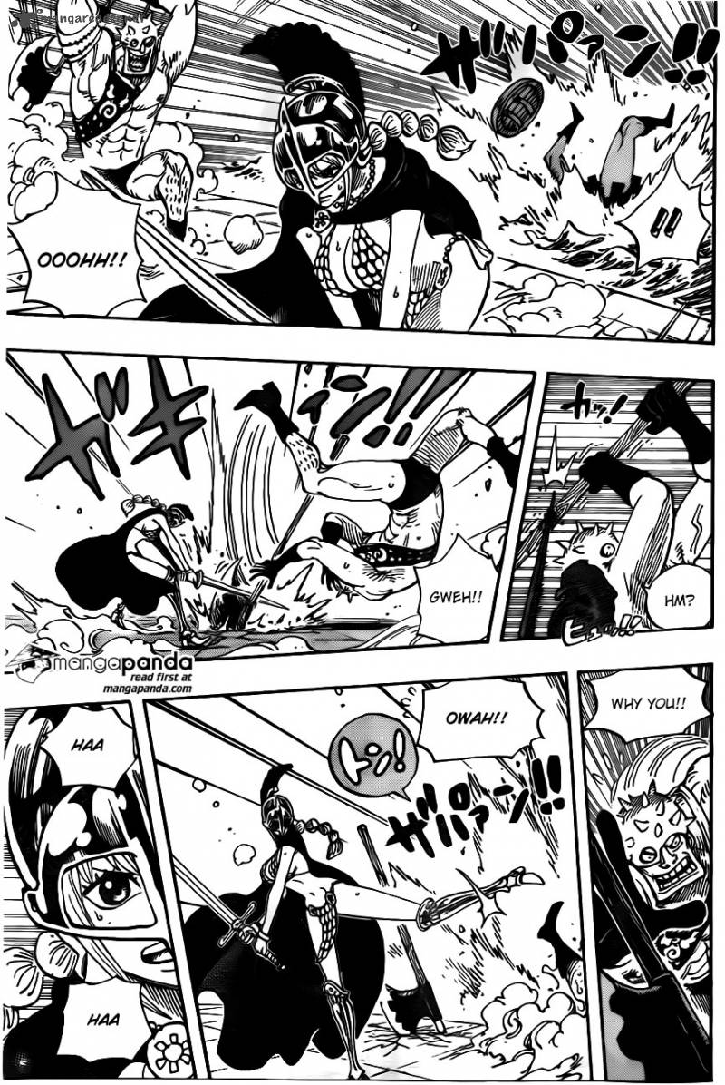 One Piece Chapter 725 page 12 - Chapter 725: The Undefeated Woman