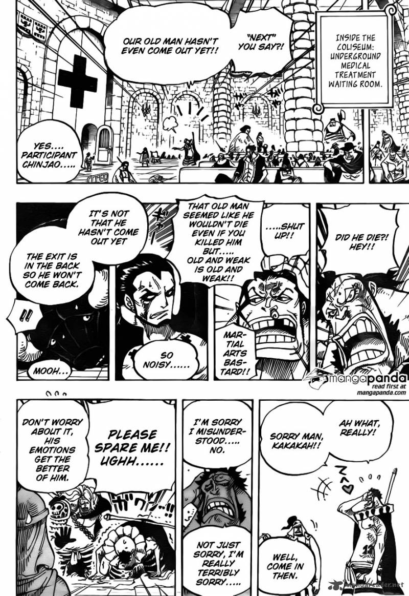 One Piece Chapter 725 page 15 - Chapter 725: The Undefeated Woman
