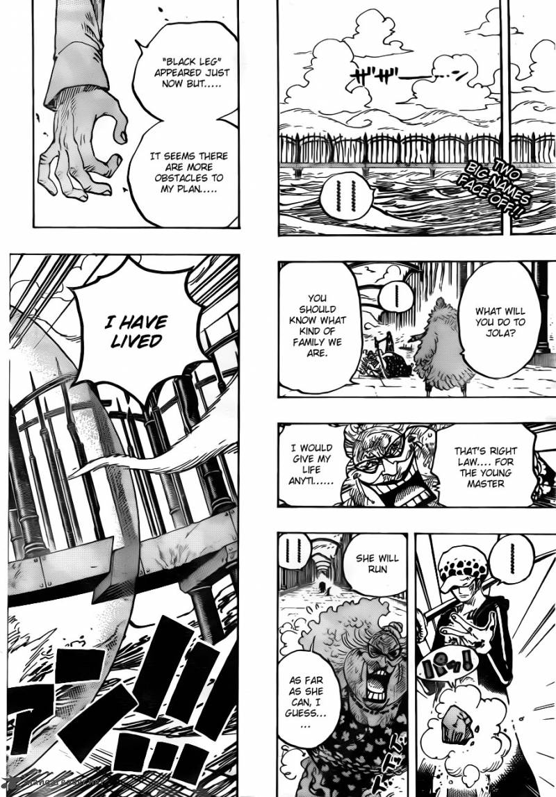 One Piece Chapter 725 page 3 - Chapter 725: The Undefeated Woman