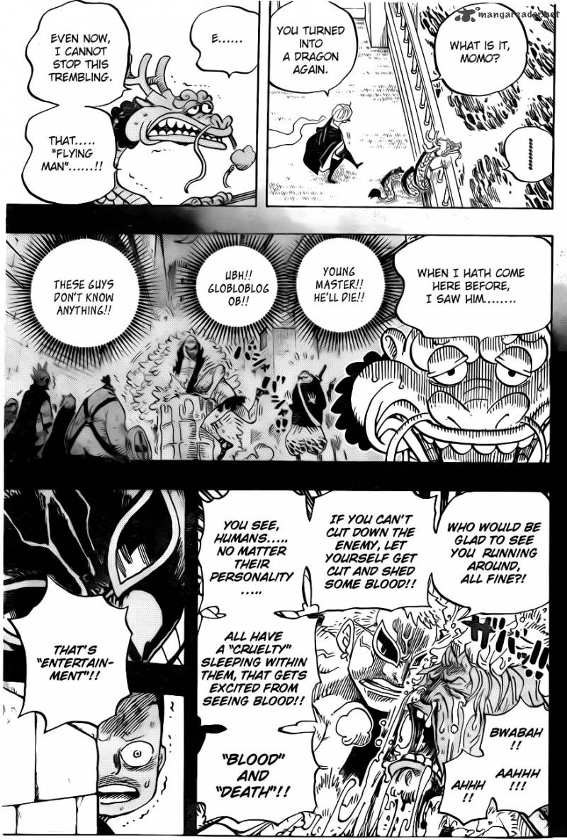 One Piece Chapter 725 page 6 - Chapter 725: The Undefeated Woman