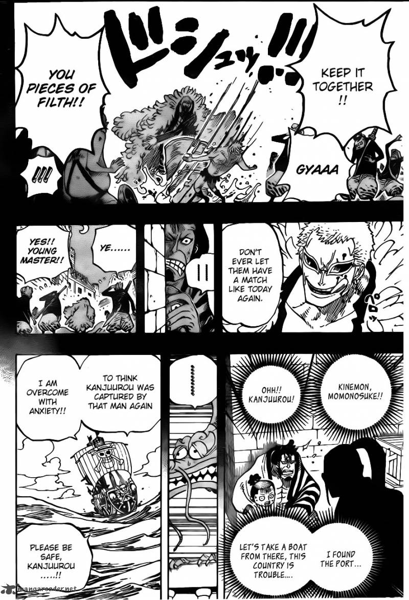 One Piece Chapter 725 page 7 - Chapter 725: The Undefeated Woman