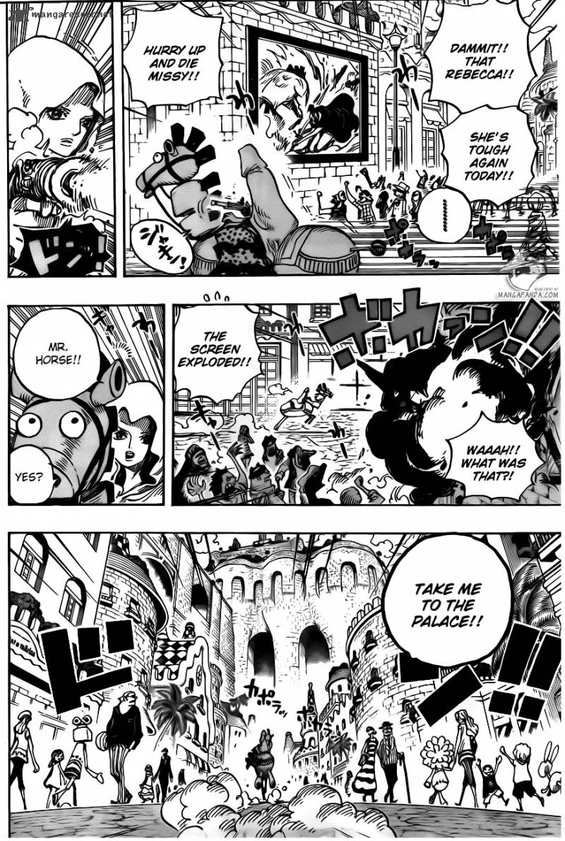 One Piece Chapter 725 page 9 - Chapter 725: The Undefeated Woman