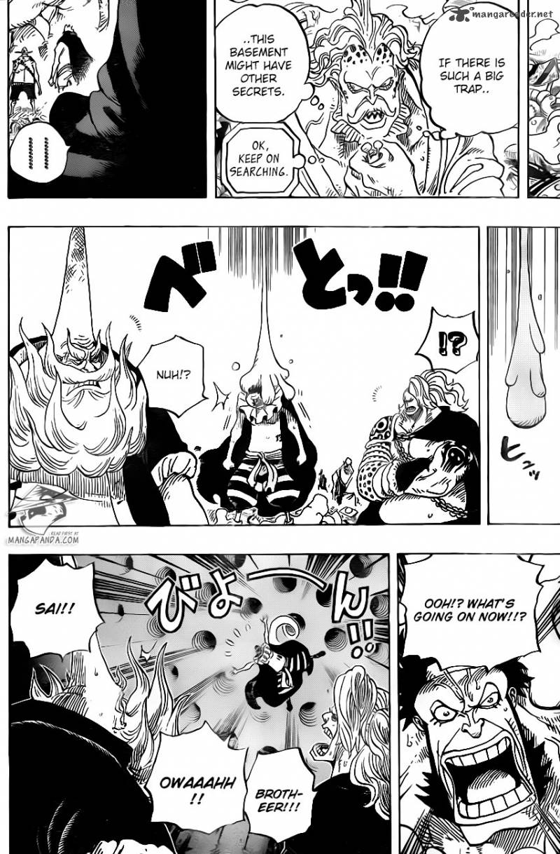 One Piece Chapter 726 page 10 - Chapter 726: The Riku Family