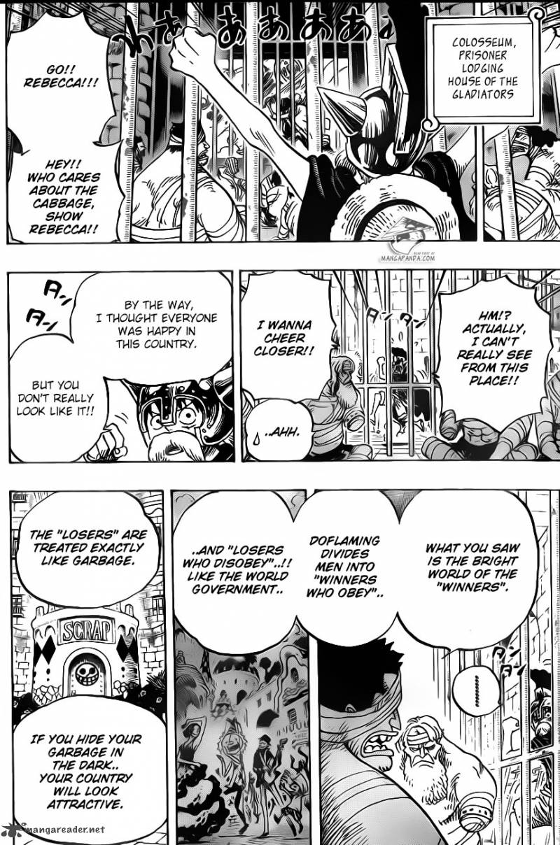 One Piece Chapter 726 page 12 - Chapter 726: The Riku Family