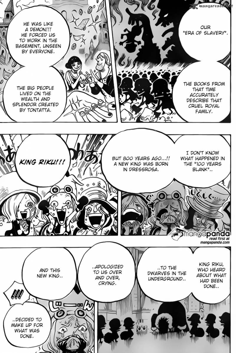 One Piece Chapter 726 page 15 - Chapter 726: The Riku Family