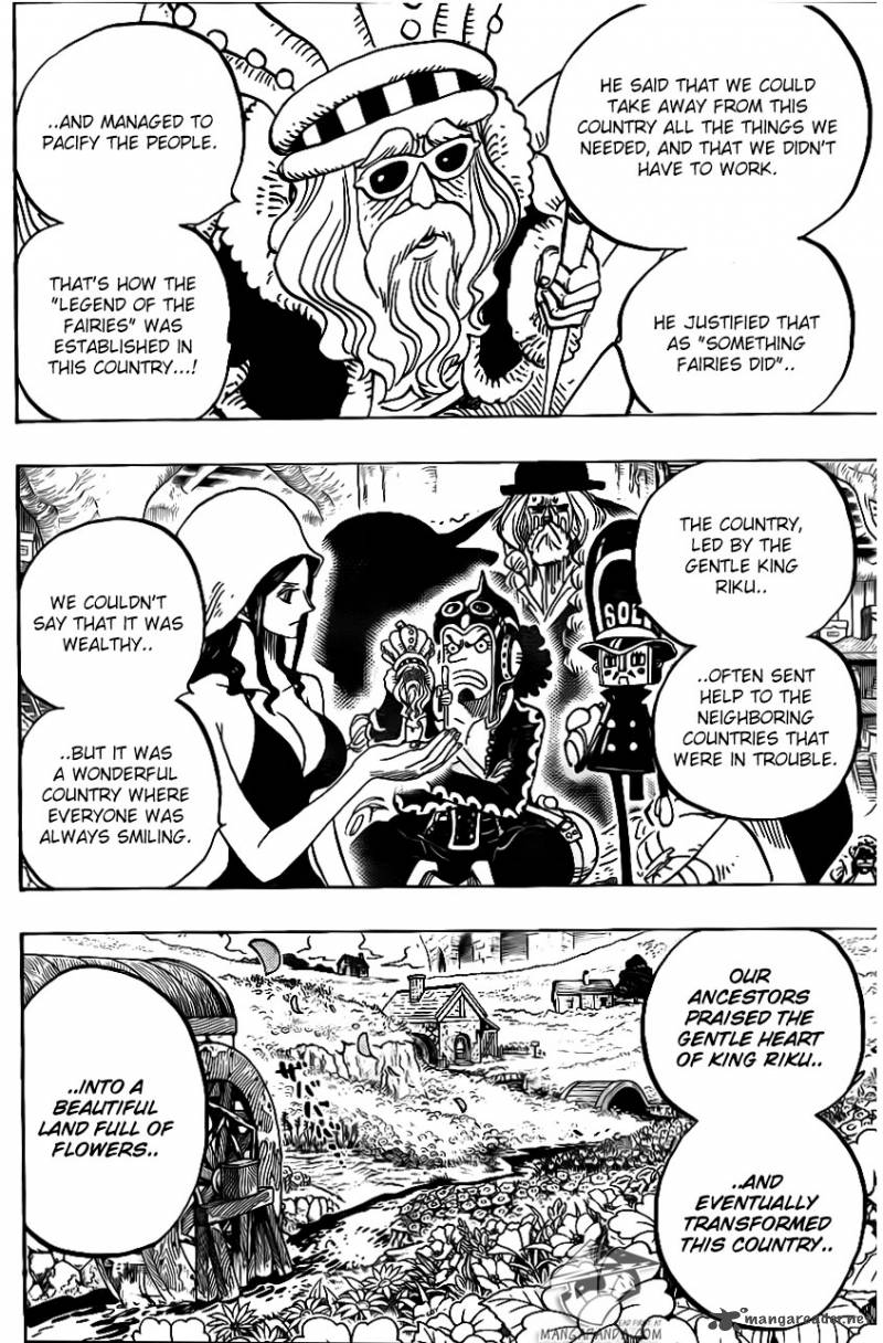 One Piece Chapter 726 page 16 - Chapter 726: The Riku Family