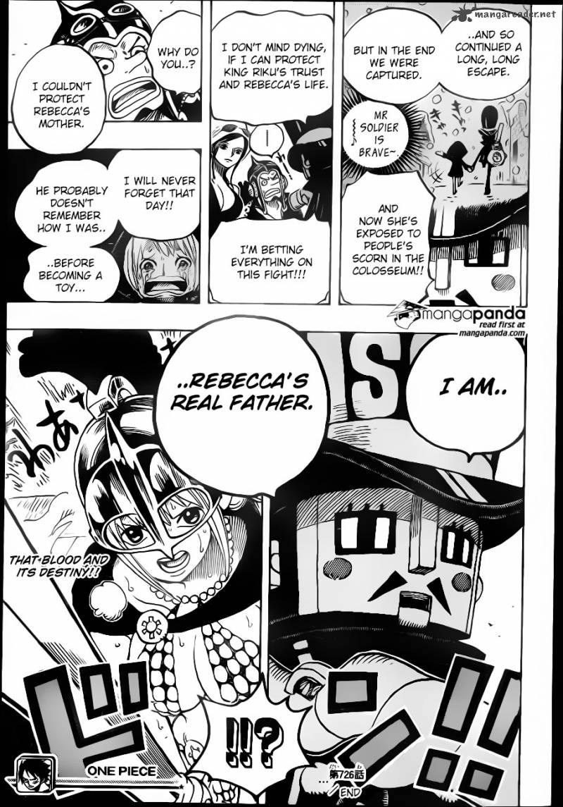 One Piece Chapter 726 page 19 - Chapter 726: The Riku Family