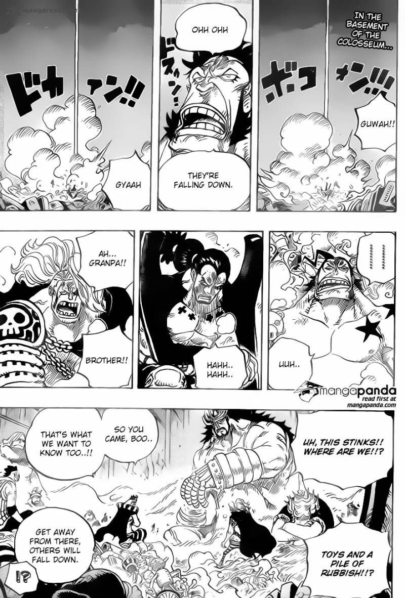 One Piece Chapter 726 page 3 - Chapter 726: The Riku Family