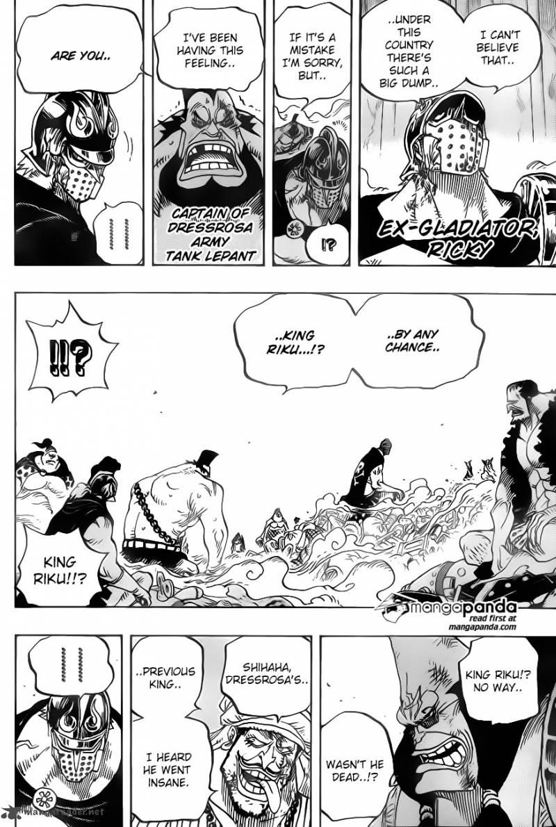 One Piece Chapter 726 page 4 - Chapter 726: The Riku Family