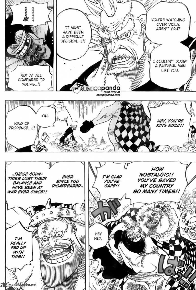 One Piece Chapter 726 page 6 - Chapter 726: The Riku Family