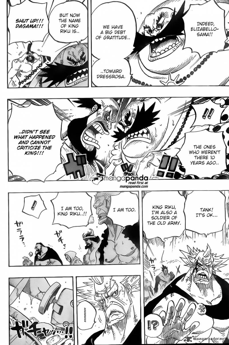 One Piece Chapter 726 page 8 - Chapter 726: The Riku Family