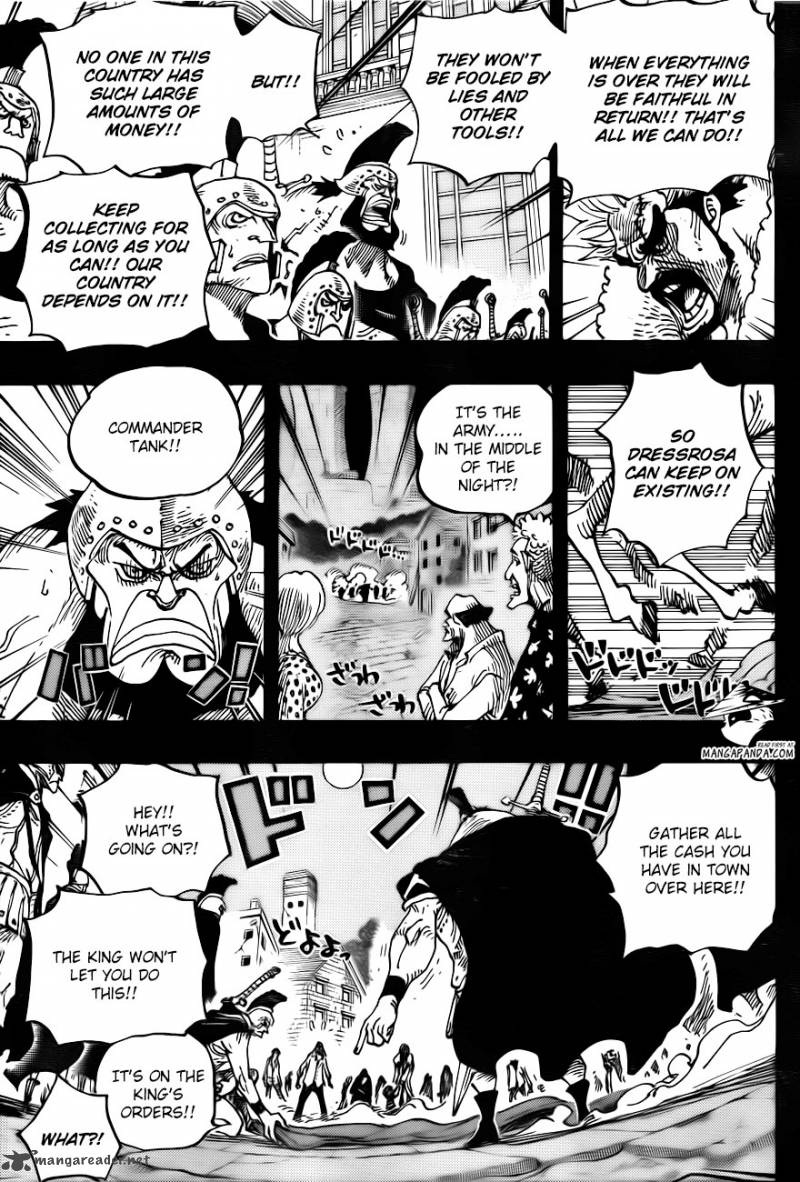 One Piece Chapter 727 page 10 - Chapter 727: The Lurking Hero