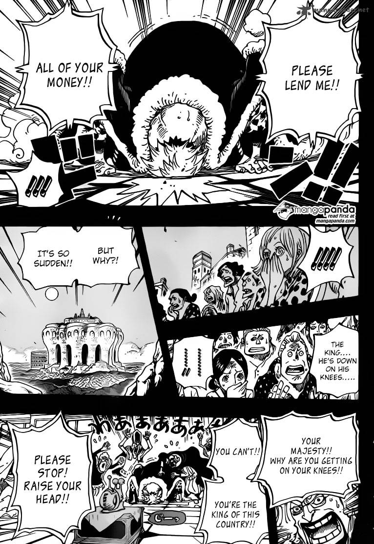 One Piece Chapter 727 page 12 - Chapter 727: The Lurking Hero